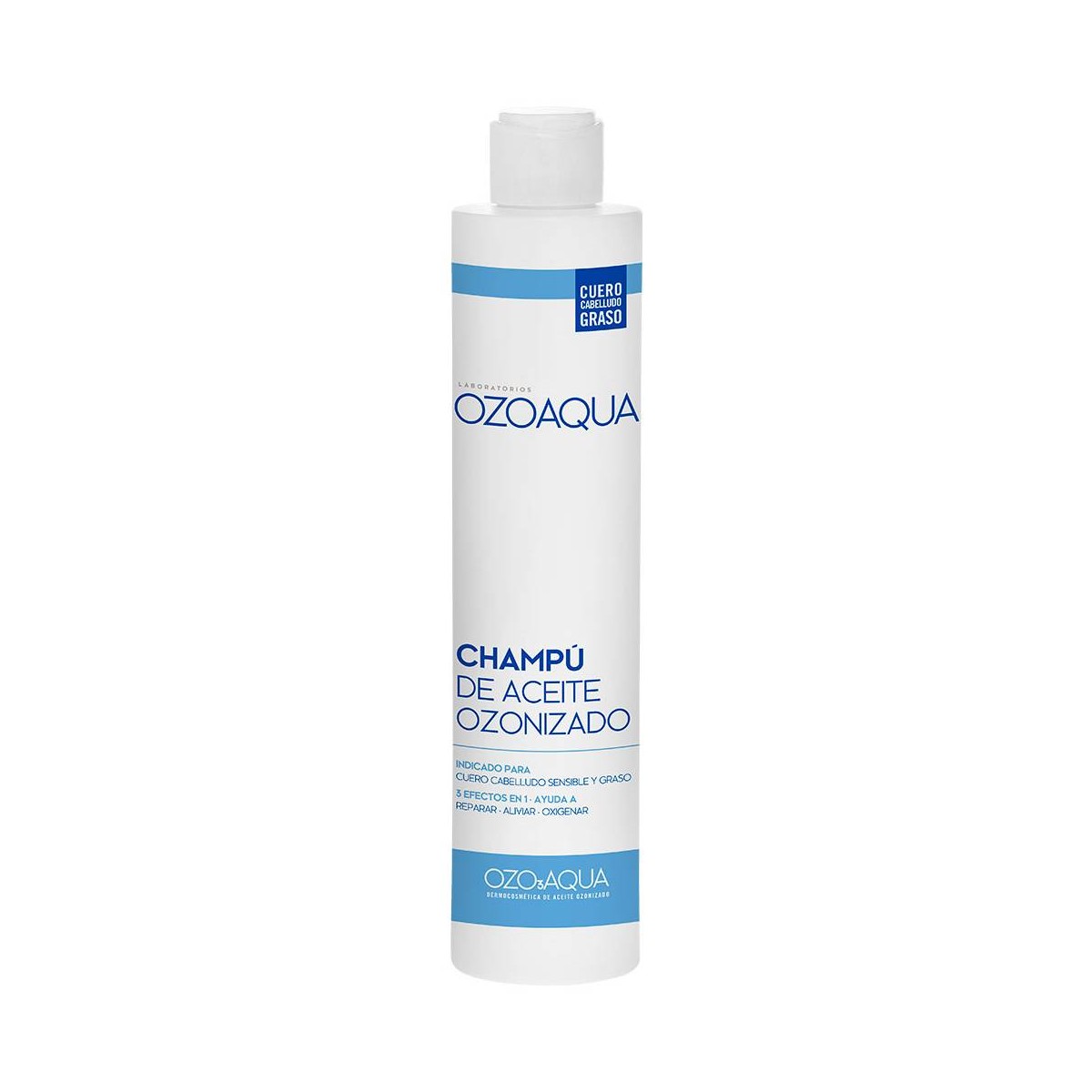 OZOAQUA CHAMPU ACEITE OZONIZADO CUERO CABELLUDO...